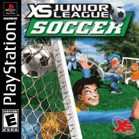 XS Junior League Soccer PAL Playstation PAL box art